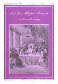 In the Upper Room SATB choral sheet music cover Thumbnail